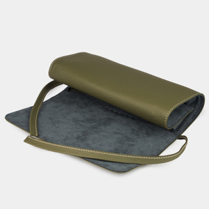 Чехол для ювелирных украшений Plier из кожи теленка, зеленого цвета