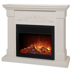 Электрокамин RealFlame Ofelia 26 BG орхидея с очагом Moonblaze Black