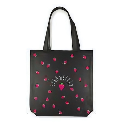 Сумка-шоппер 34х36см. черная "FRUIT RAIN" (BrunoVisconti)