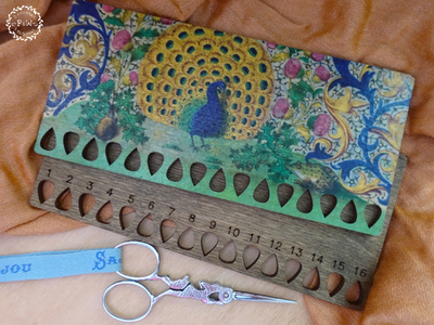 Органайзер "С павлином, улиткой и жабой"