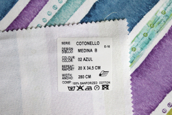 Рогожка Cotonello Medina (Котонело Медина) B 02 azul