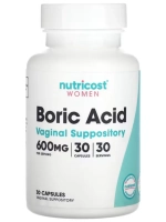 Борная кислота вагинальные свечи 600 мг 30 капсул
