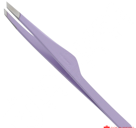 Пинцет для бровей Solinberg G809 ручная заточка, "lavender"