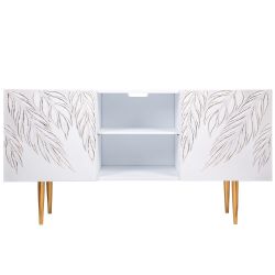 Тумба под ТВ Тропик 117см Стайл Айс Голд