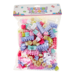 Конструктор блочный 250 элементов, пакет 6678-8B