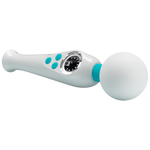 Белый вибратор-wand 22,4см с дисплеем Pretty Love Skyler Massager Wand White BW-055016LED-3