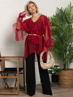 Блуза Диантус (красная) Б15547-39М LT Collection