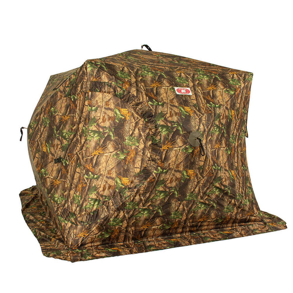 Палатка Куб-4 Зима-Лето Утепленная Медведь 3-хслойная 215х215