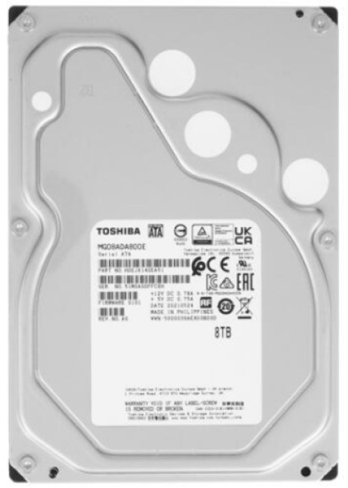 Жесткий диск 8TB SATA 6Gb/s Toshiba (KIOXIA) MG08ADA800E