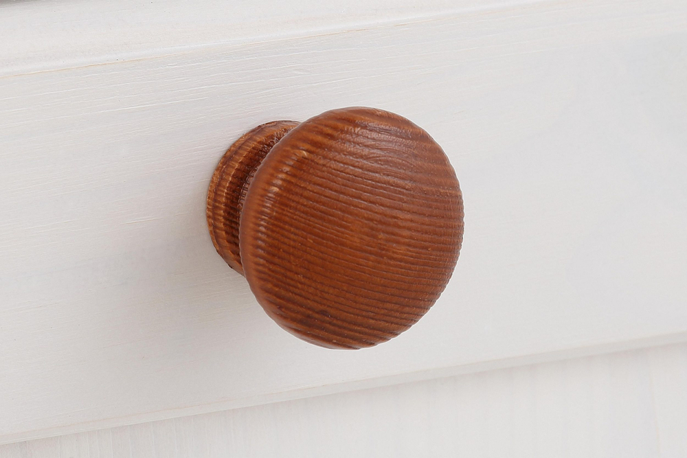 Обувница Adele из сосны, с 3 откидными дверцами, белая