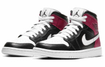 Кроссовки Jordan Air Jordan 1 Mid "Noble Red" (Женская размерная сетка)