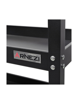 Тележка инструментальная 3-х полочная с держателями ARNEZI R7201103