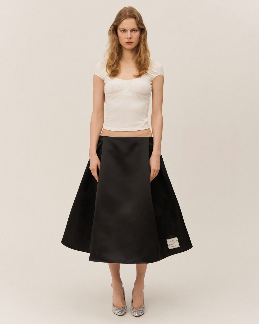 Пышная юбка А силуэта