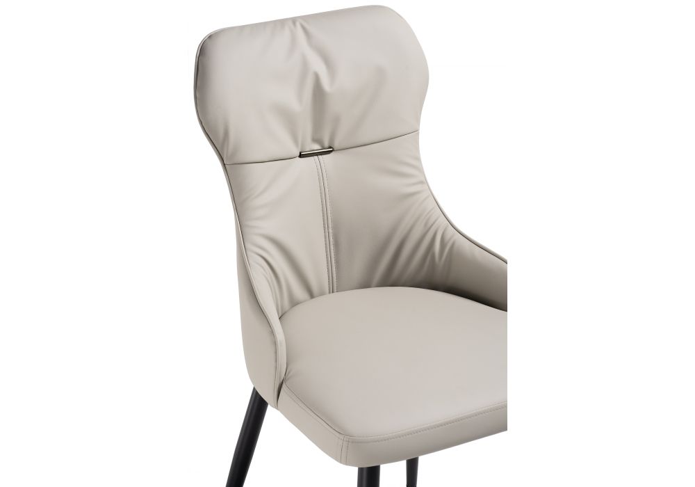 Стул на металлокаркасе Neli beige / black