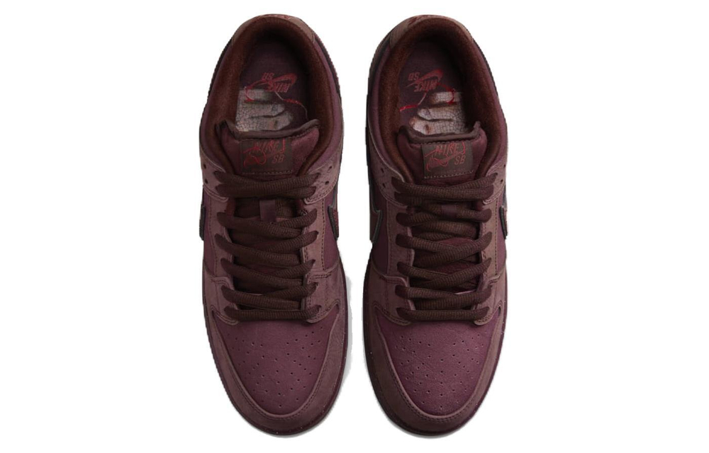 Кроссовки Nike Dunk Sb "Burgundy Crush" Valentines "Love Found"