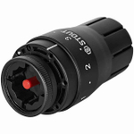 Головка термостатическая STOUT Design - M30x1.5 (регулировка 6-28°C, цвет черный)