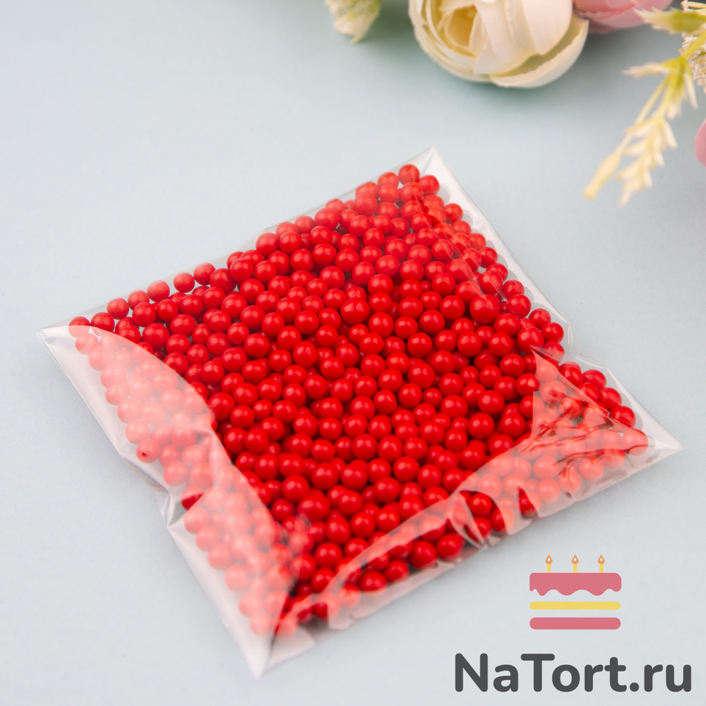 Пакетики прозрачные с клеевым клапаном 10x10+3см (100 шт)