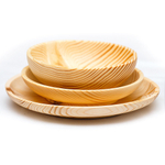 Набор деревянных тарелок Art of Siberia из дерева пихта сибирская 3 шт. TN37