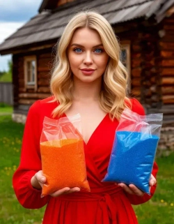 Строительный антисептик ХМ11 Набор из 1 кг Бихромата натрия и 1 кг медного купороса. Трудновымываемый Огнебиозащитный Водооталкивающий