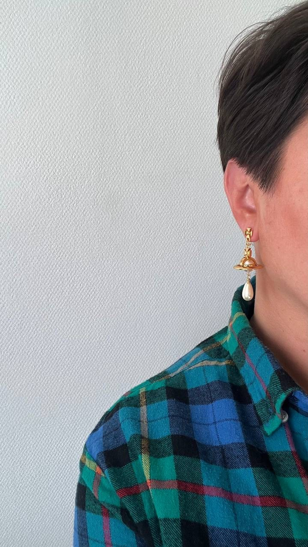 Серьги с «жемчугом» Vivienne Westwood