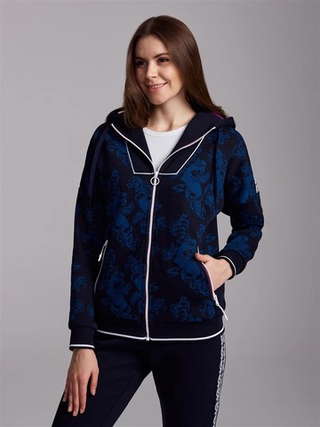 Спортивный костюм женский 12L-RR-1418 бирюзовый