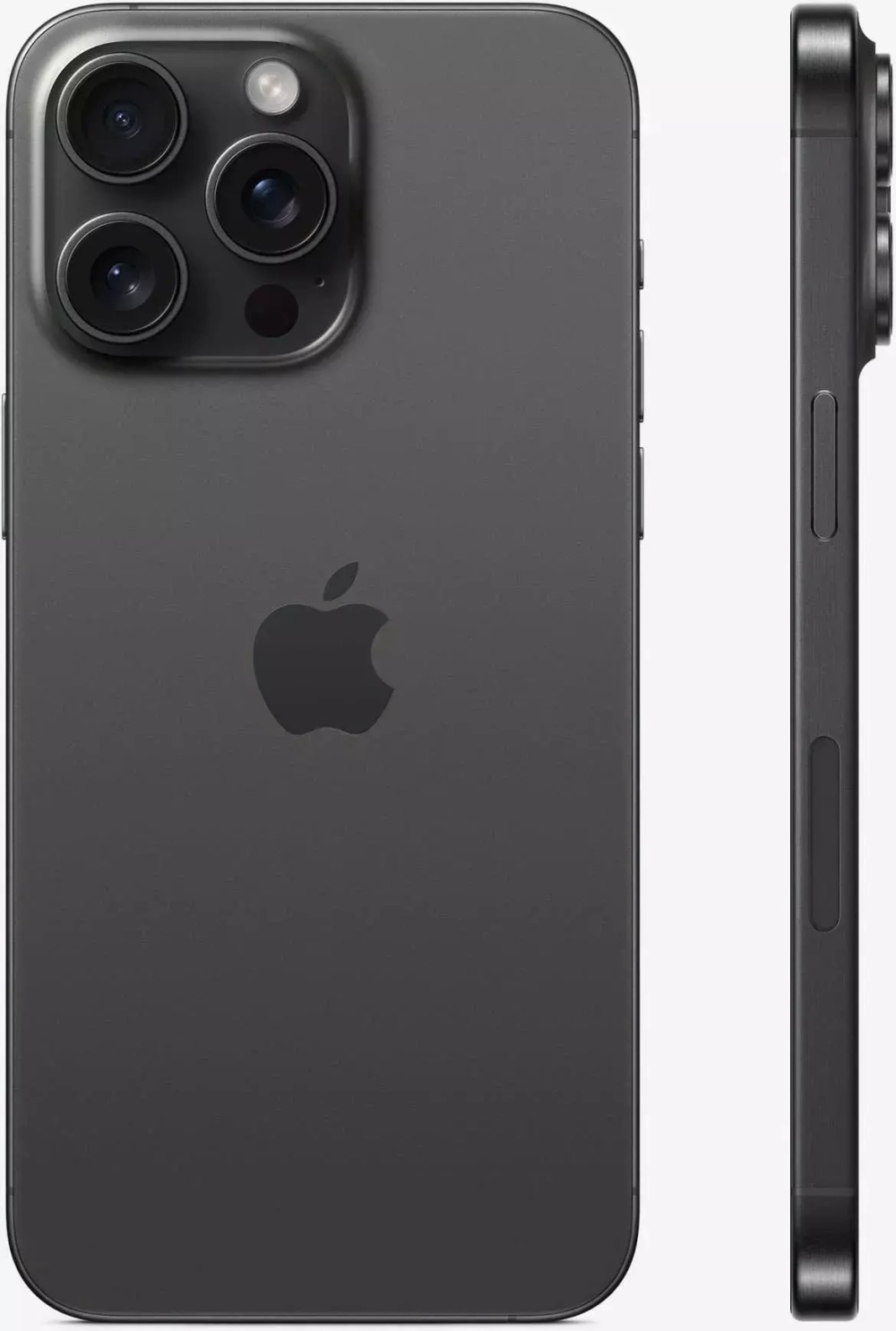 iPhone 15 Pro 128 ГБ, Dual: nano SIM + nano SIM, чёрный титан
