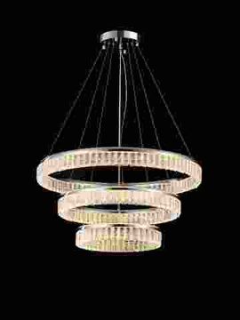 A23-ф800+600+400*H80 CHROME (1) Люстра (в 2-х коробках) NW