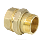 Соединитель латунь американка Ду 15 (1/2") прямой ВР/НР LD LD.65.520.15