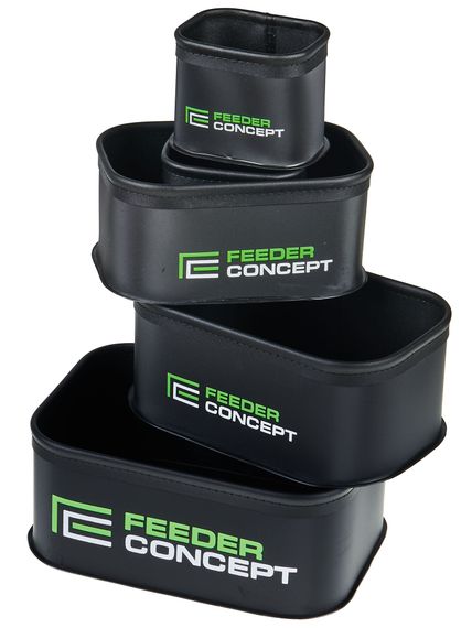 Емкости для прикормки и насадки Feeder Concept EVA 5шт. набор 270х170х100
