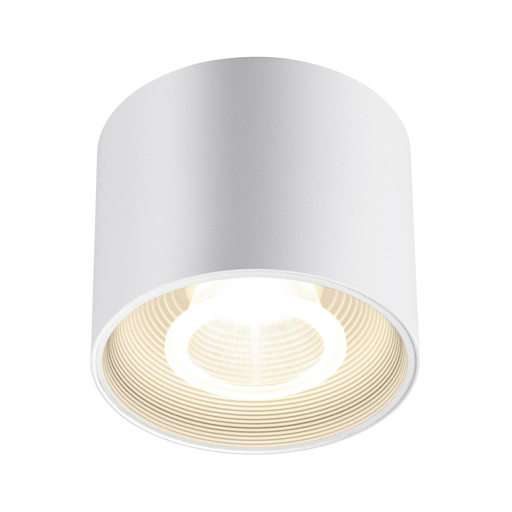 358791 OVER NT21 356 белый Светильник накладной светодиодный IP20 LED 15W 4000K 1600Лм 110-265V BIND