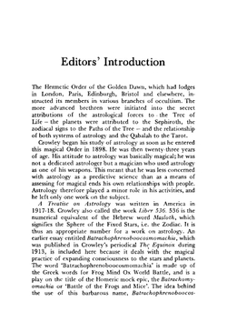 THE COMPLETE ASTROLOGICAL WRITINGS | Aleister Crowley