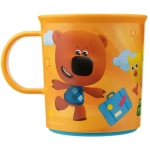 Кружка пластиковая 200мл «МИ-МИ-МИШКИ» оранжевый