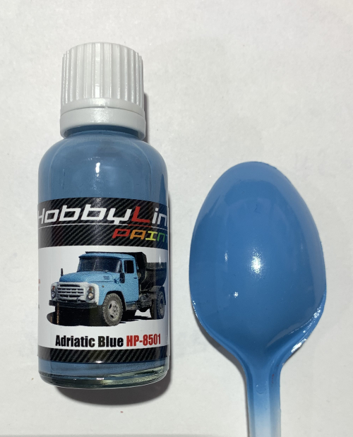 Краска лаковая HobbyLink Голубой «Адриатика» HP-8501