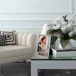 ZEP B15846 10x15 Erice SILVER PLATED металл с посеребрением ф/рамка