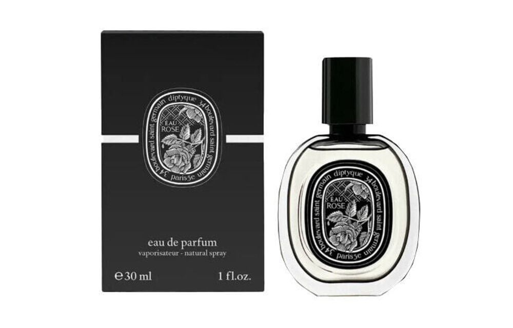 Diptyque Rose Notes Perfume древесно-цветочный EDP с геранией и жасмином 30мл/75мл