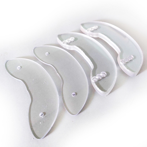 Защита тейлов деки лонгборд фристайла V3, термоспластик 4+10мм