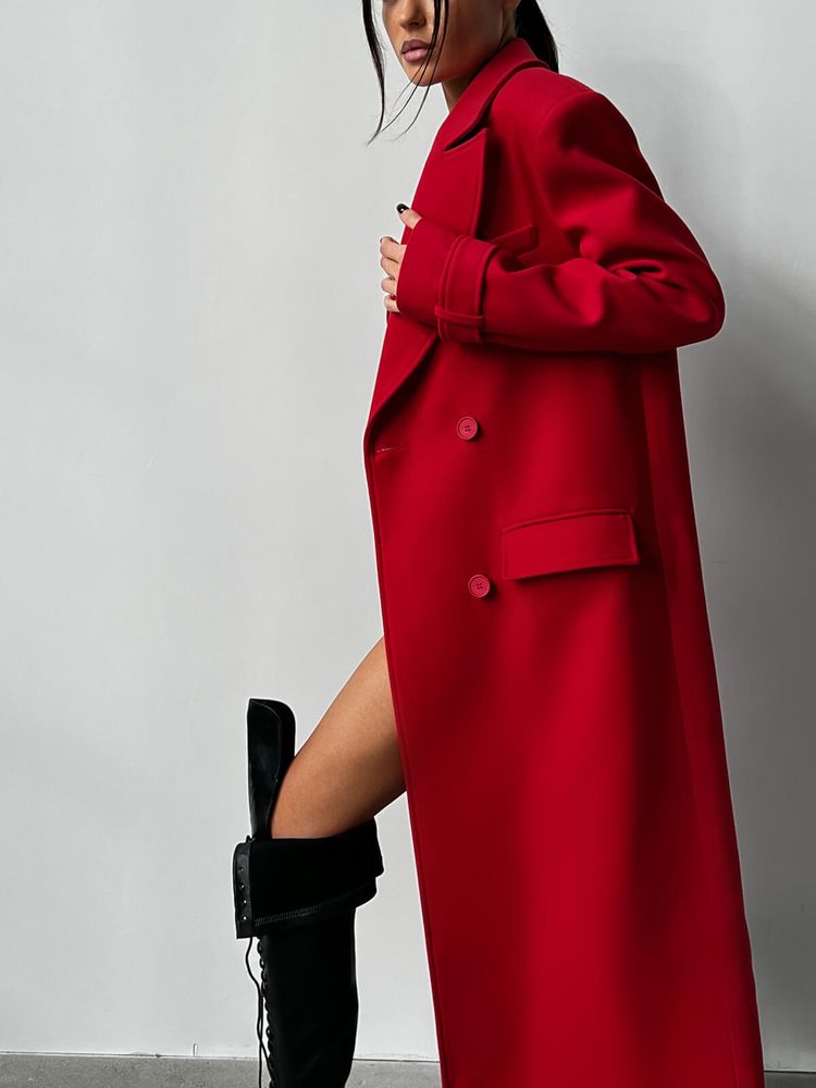 Пальто двубортное Ruby