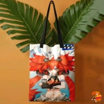 Сумка шоппер с принтом Zenless Zone Zero