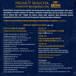 Helmut Walcha / Complete Recordings On Archiv Produktion (32CD)