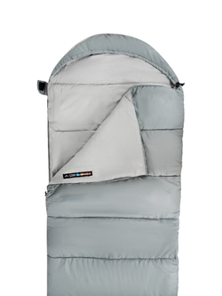 Спальный мешок Naturehike M300 с капюшоном,молния справа, серый (CNK2350WS023)