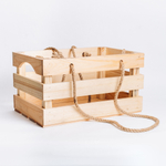 Деревянный подарочный декоративный короб, ящик для хранения из древесины Сибирского Кедра. PK25