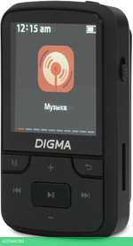Hi-Fi плеер Digma Z5 BT 16Gb черный