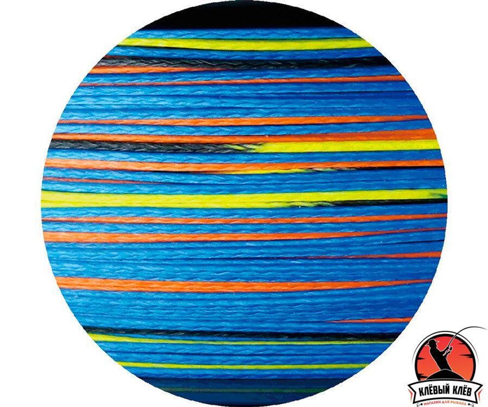 OWNER Шнур Kizuna X8 Broad PE multi color 10м 300м 0,19мм 11,9кг