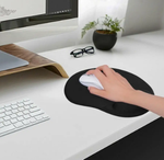 Коврик для мыши с гелевой подушкой под запястье WIWU Mouse Pad (черный) (MP-01)