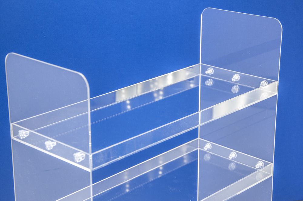 Мини витрина 3-х яр 500х200х500 разборная