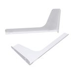 Раковина Azario SHARP NEW 600х500х90 литьевой мрамор, сифон в комплекте, белый (CS00105718)