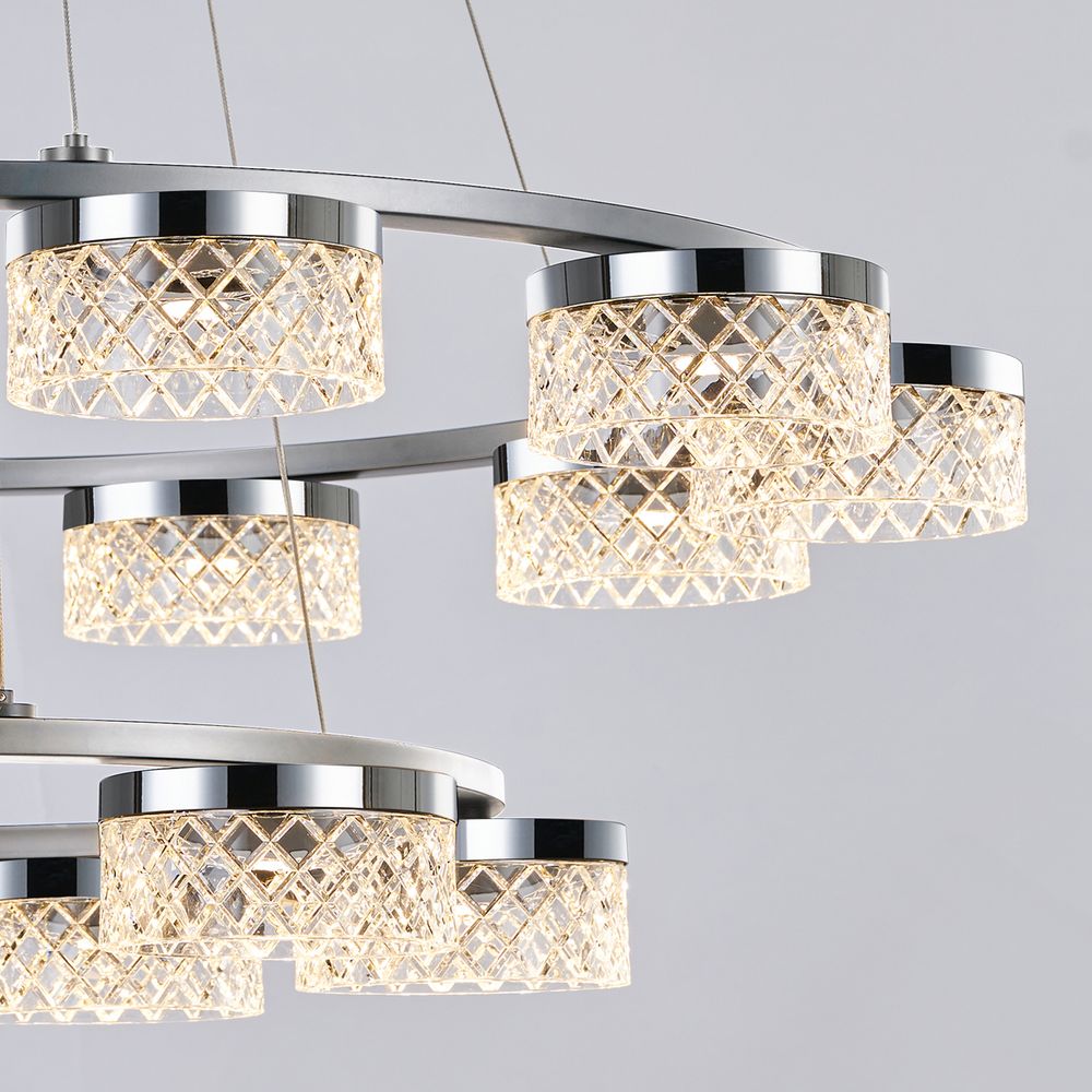 Люстра MD21020075-16B chrome