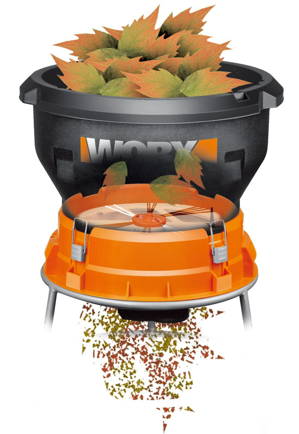 Измельчитель для листьев WORX WG430E