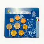 Europe: First Official Issue of the Euro Coins – 12 Coin Set