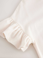 Футболка для девочки Next E44-440, Молочный